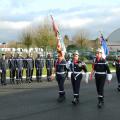 Création d’une stèle au Centre de Secours d’Anizy-le-Château le 15 Novembre 2012