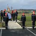 Création d’une stèle au Centre de Secours d’Anizy-le-Château le 15 Novembre 2012