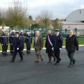 Création d’une stèle au Centre de Secours d’Anizy-le-Château le 15 Novembre 2012