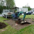 Création d’une stèle en hommage à Paul Marche à Anizy-le-Château 24 Mai 2015