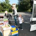 Remise des denrées alimentaires